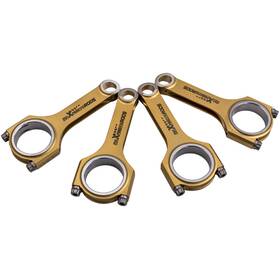 P87d1m Maxpeedingrods Titanizing Forged H-beam Connecting Rods For Ford Ecoboost Volvo Land Rover 2.0