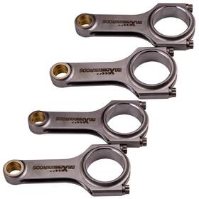P9i2sk Maxpeedingrods 4x Connecting Rod Rods For Vw Audi Corrado Golf Mk2 G60 Gti 1.8l 16v 136mm