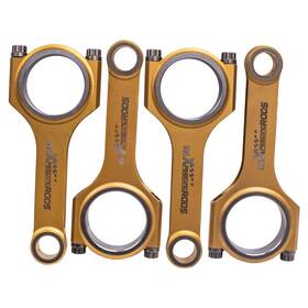 Pdbfk6 Maxpeedingrods Titanized Connecting Rods Arp Bolts For Subaru Impreza Sti Ej20 Ej22 Ej25 Engine