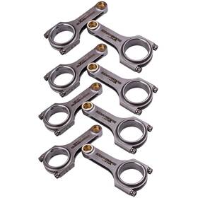 Pz7udm Maxpeedingrods Forged Connecting Rods Arp Bolts For Chevy Small Block Sbc 6.100 Inch 2.225 .945