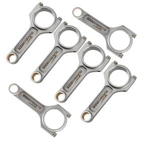 Q9m3gf Maxpeedingrods Forged 4340 En24 I-beam Connecting Rods For Toyota Supra 2jz Rz Jza80 142mm