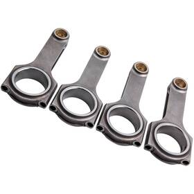 Rg7cpw Maxpeedingrods Forged Connecting Rod Rods For Honda Civic Crx D16 Zc Sohc Vtec D Series 5.394 Inch