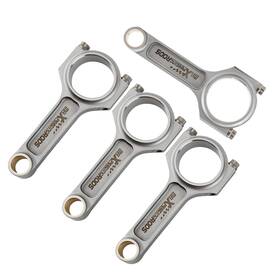 Rkd8wt Maxpeedingrods 4x I-beam Connecting Rod Rods For Subaru Impreza Wrx Sti Ej20 Ej22 Ej25 5.137 Inch