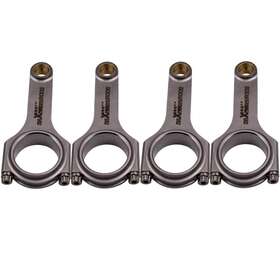 Rs93it Maxpeedingrods 4x 4340 En24 Forged Connecting Rods For Mazda Mx5 Mx-5 Miata B6 Bp 1.6 1.8 133mm