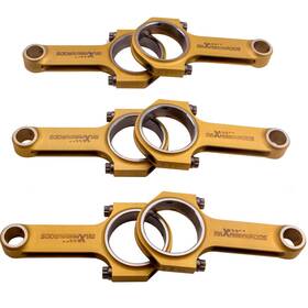 5.0295 Maxpeedingrods Sc2lxm 6pcs Titanized Connecting Rods For Porsche 911 Carrera 3 3.0l H6 Arp Inch