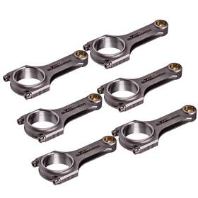 T7cj30 Maxpeedingrods Connecting Rods Conrod H-beam Arp Bolts For Triumph Tr5 Tr250 Gt6 Tr6 Late Model