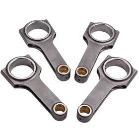 Ueil5n Maxpeedingrods Forged Connecting Rods For Honda Civic Crx D16 D16a D16y7 D16y8 D16z6 5.394 Inch
