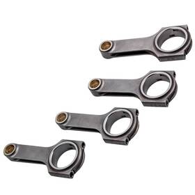 V7ohn4 Maxpeedingrods 4pcs Connecting Rods For Honda Civic Crx D16 Zc Sohc Vtec D Series 137mm