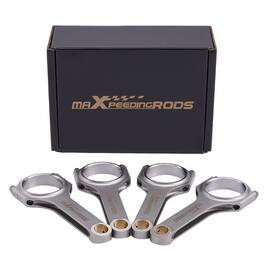 W8xfzq Maxpeedingrods Forged 4340 En24 Connecting Rods Arp 2000 Bolt For Vw 1.9 Tdi Pd130 Pd150 2.114 Inch
