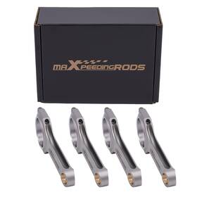 Walx0m Maxpeedingrods 4x Forged 4340 H-beam Connecting Rods For Mercedes-benz M274 2.0t Engine 138.6mm