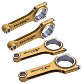 Wmzhn3 Maxpeedingrods Titanizing H-beam Connecting Rod Arp Bolts For Audi A4 1.8t Aeb Anb Apu Ark