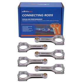 Maxpeedingrods Xdz48k Steel Connecting Rod Rods For Nissan Ca18 S13 Silvia 180sx 200sx Bluebird Conrod