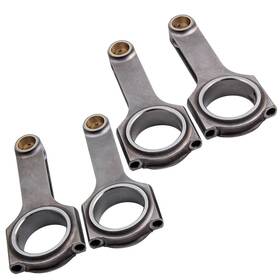 Maxpeedingrods Yowi5e Forged Connecting Rods For Honda Civic Crx D16 Zc Sohc Vtec D Engine 5.394 Inch