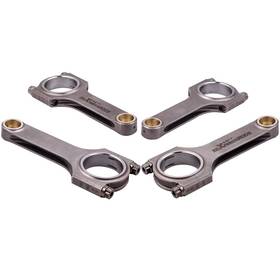 Zi4nhl Maxpeedingrods En24 4340 Forged Connecting Rods Bolts For Hyundai 1.6 Gamma T-gdi G4fj 5.150 Inch