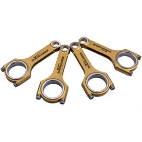 Zt4dmn Maxpeedingrods Titanizing Forged H-beam Connecting Rods For Ford Ecoboost Volvo Land Rover 2.0