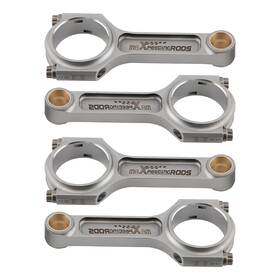 Zy63us Maxpeedingrods I-beam Connecting Rods For Audi Vw Golf Gti 1.8t 2.0l 16v 20v 4cyl Arp 2000 20mm