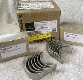 1080300060 Mercedes-benz 080300060 Connecting Rod Bearing Set A 26 Oem Genuine New