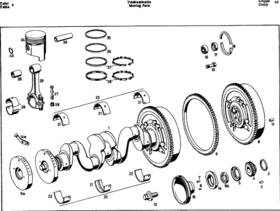 121-030-15-20 Mercedes-benz Genuine Connecting Rod