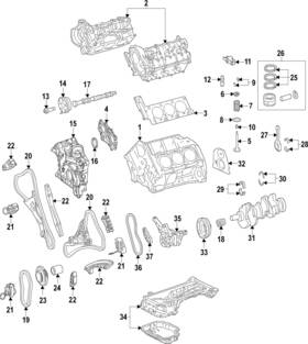 276-030-05-20 Mercedes-benz Genuine Engine Connecting Rod
