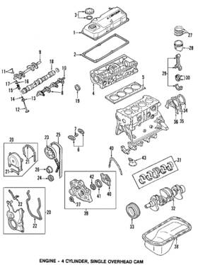 Md312667 Mitsubishi Genuine Connecting Rod