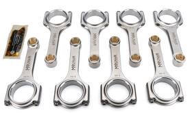 Ch6000nlb8-a Molnar Technologies H-beam Connecting Rod Set For Small Block Chevy 6-inch
