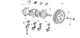 05012058aa Mopar Genuine Connecting Rod Bearing Package 5012058aa