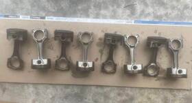 53010924aa Mopar Complete Set Of 8 Oem 6.2l Hellcat Hemi Pistons And Connecting Rods