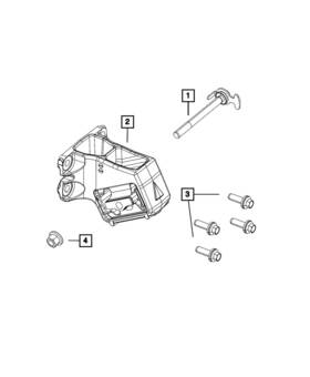 68362400aa Mopar Genuine Engine Mount Insulator