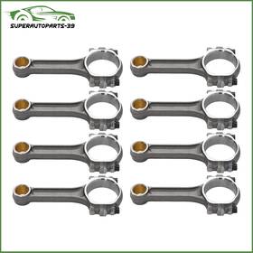 Sap353184p Munirater For Chevy Sbc 350 1967-03 5.700 Inch 2.100 .927 Forged 5140 Connecting Rods Sets