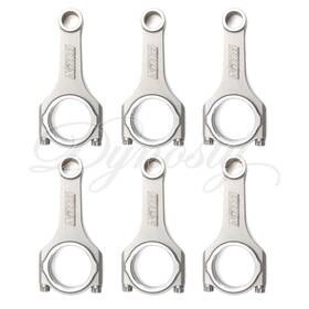 Nit-rod-rb30h Nitto H-beam Connecting Rods For Nissan Rb30 Engine