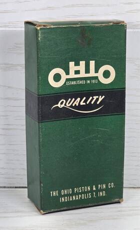 P355 Ohio Piston & Pin Co And Wrist 2in Steel Engine Oem Usa Vintage Nos