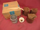 Om636 Mahle Nos Mercedes-benz 170 180 Diesel Piston Set Oversize 1950 1961
