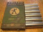 P1007 Toledo Vintage Antique Piston Pins Set Of 6 Never Used Chrome Plated