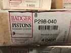 P298-40 Chevrolet Badgerpistons Year Item Displacement Set Of