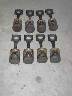 330613 Packard Rods Pistons Late 1939 - 1947 6 Cylinder And Small 8