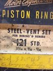 932-1945 Piston Set Hasting Rings- Standard V8 Ford Complete Vintage Hastings 121