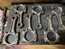 99610397570 Porsche 2001-2005 911 996tt Turbo Connecting Rod Set Of Six