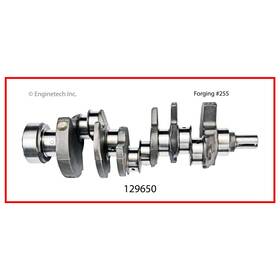 129650 Psm Mercruiser Marine 4.3l 262 Crankshaft 1998-2005 Reground