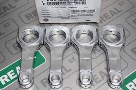 Rs03c-b18c-22mm-maxeffort R&r Racing Products 22mm Pin Solid Beam Aluminum Connecting Rods Integra Gsr B18c1 Type B18c5