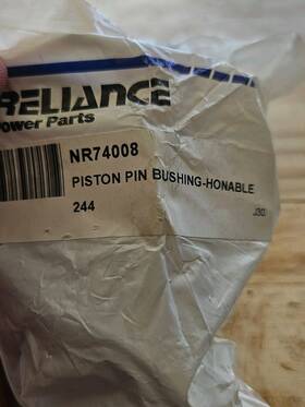 Nr74008 Reliance Power Parts Lot Of 6 Products Piston Pin Bushing Jd Aftermarket