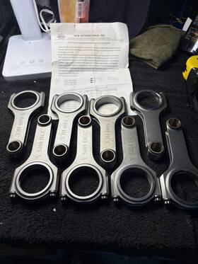 14565 Rpm H-beam 5.400 Long Rods Big End 2.225 Pin .928