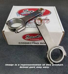 2-360-6123-2124a Scat Sbm 360 6.123 Forged 4340 Steel H-beam Connecting Rods