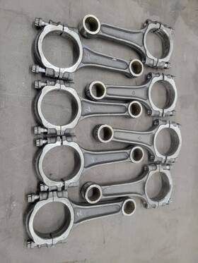 2-icr5400-927 Scat Small Block Ford I Beam Rods 5.400