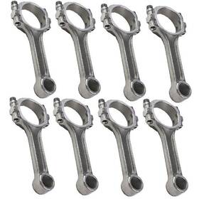 3-icr5700p Scat Small Block Chevy Sbc 350 5140 Steel I-beam Connecting Rods 5.7 Inch Press Pin