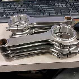 942-6665754 Scat Pro Sport Ford 5.4l Modular V-8 H Beam Connecting Rod - Set Of 6