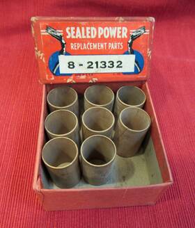 21332 Sealed Power 1949-1953 Ford And Mercury Flathead V-8 Connecting Rod Wrist Pin Bushing 8pc Set