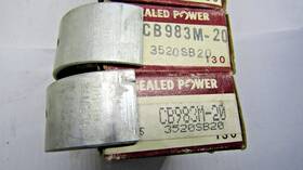 Cb983m20 Sealed Power 3520sb 20 Rod Bearing Wisconsin Engine 2 Cyl 45.9 L4 108ci 1.8l 1.5l 91.4ci