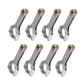 91015328-5.7 Speedway Motors Small Block Chevy Sbc 305 327 350 5.7 Inch H-beam Connecting Rods 4340 Steel 7/16