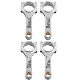 Stabber G93nqs Performance Connecting Rods For Honda Civic Del Sol D16 Zc Sohc Vtec 4340 H-beam