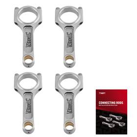 1zz-fe Stabber Q70drv Connecting Rods For Toyota 1.8l Corolla Matrix Celica 98-09 146.6mm 4340
